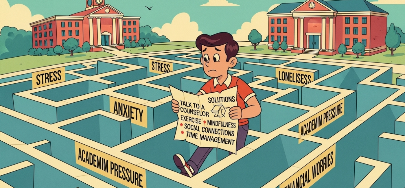 Navigating the Mental Health Maze: Challenges and Simple Solutions for Today’s College Students